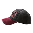 thumbnail image 3 of Knite Gorra Rock Vintage Bordada Lavada Algodón Estilo Antiguo Unisex Casual, 3 of 4