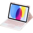 thumbnail image 2 of Funda con Teclado Giratorio de 360° con Panel Táctil para iPad A16 2025 / iPad 11ª Gen (Rosa), 2 of 8
