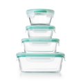 thumbnail image 4 of Set de recipientes de vidrio OXO Good Grips Smart Seal, 12 piezas, 4 of 7