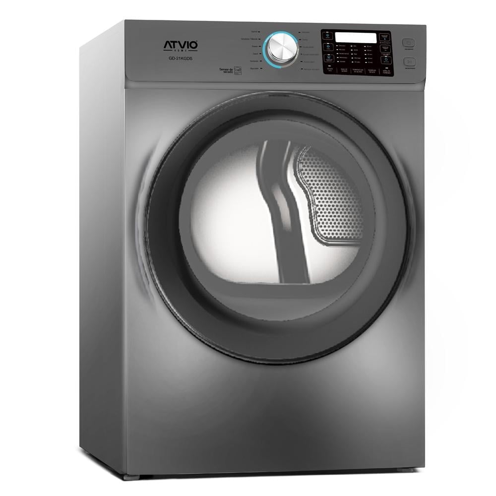 Secadora Atvio 21 Kg Carga frontal Gris
