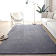 thumbnail image 1 of Amzcrzy Funda Nórdica, Sábana, Funda De Almohada De Satén, Alfombra Europea De Color Sólido, Tapete Para Mesa De Centro De Sala De Estar, Alfombra De Noche Completamente Cubierta, Alfombra Gruesa Lav, 1 of 6