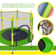 thumbnail image 3 of COOLSHT Trampolín Brincolín Para Niños 1.40 M Diámetro, 3 of 5