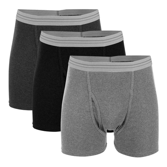 Bóxer Rinbros Originales para Hombre, Regular 3 Piezas Multicolor Talla CH