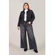 thumbnail image 4 of Chamarra denim con pedreria Roman Fashion /Tallas Extras, 0224 (Negro) negro 42, 4 of 6