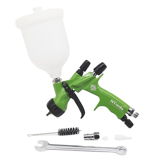 Pistola De Pintura Por Gravedad 600ml, Bajo Consumo Y Poco Overspray, Boquilla 1.3mm Ideal Para Autos Y Reparaciones, Alta Eficiencia