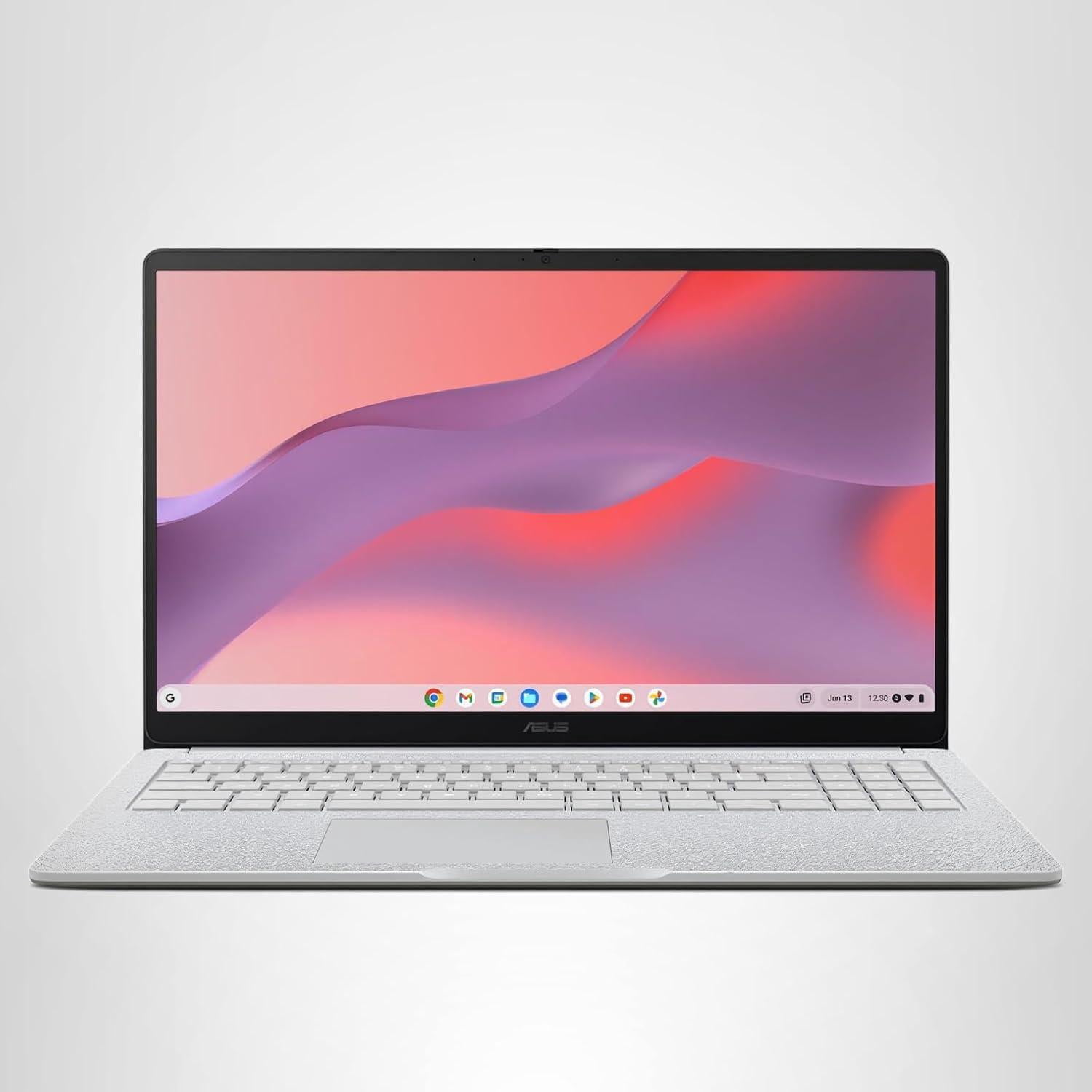 ASUS Chromebook CX15 Laptop, Pantalla FHD Antirreflejo de 15.6", Procesador Intel Celeron N4500, Almacenamiento de 128GB, 8GB de RAM, ChromeOS, Gris Puro, CX1505CKA-AS88F-PG