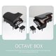 thumbnail image 5 of unbranded 1Ud Caja De Piano Negro Y Resistente Para Escritorio, 5 of 6