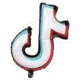 thumbnail image 2 of KIT 5 GLOBOS TIK TOK METALICOS FIESTA NEGRO PLATA, 2 of 4