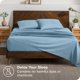 thumbnail image 3 of Juego de fundas de almohada Bare Home Premium 1800 King 20 x 36 azul claro 2 unidades, 3 of 6