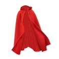 thumbnail image 4 of 1/6 Capucha con capa larga Capa casual Moda retro Elegante Traje de cosplay Acción Rojo, 4 of 9
