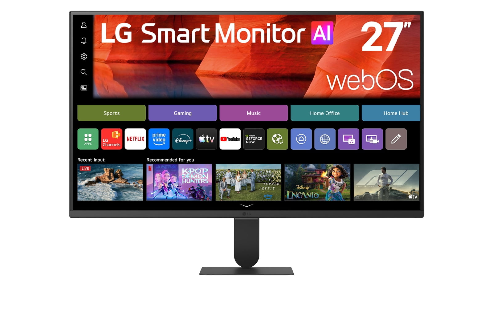 Pantalla IPS Full HD (1920 x 1080) de 27 pulgadas