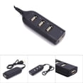 thumbnail image 3 of M Buder Hub USB 2.0 de 4 Puertos Divisor Múltiple de Alta Velocidad para Computadora PC y Laptop, Accesorios Electrónicos Plug and Play, Negro (20 cm / 7.87 inches), 3 of 5
