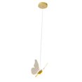 thumbnail image 3 of Lámpara colgante de techo con diseño de mariposa para decoración del hogar Luz blanca única, 3 of 9