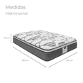 thumbnail image 4 of Colchón Matrimonial  Restonic Ortopédico Confort Premium, 4 of 9