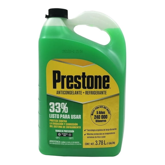 Anticongelante automotriz galón verde