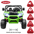 thumbnail image 3 of Montable Eléctrico para Niños Tractor 6x6 Caja de Vuelco Atomática Luz y Sonido Bluetooth 12v - Verde, 3 of 8