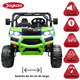 thumbnail image 3 of Montable Eléctrico para Niños Tractor 6x6 Caja de Vuelco Atomática Luz y Sonido Bluetooth 12v - Verde, 3 of 8