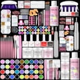 thumbnail image 1 of Kit de uñas acrílicas SAVILAND con taladro para principiantes con accesorios, 1 of 7