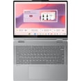 thumbnail image 4 of Lenovo Chromebook 2 en 1 - Laptop Ligera - Google Gemini - CPU Intel® N150 - Pantalla Táctil IPS WUXGA de 14" - 4GB RAM - 128GB UFS de Almacenamiento - Gráficos Intel® Integrados - Luna Grey, 4 of 5