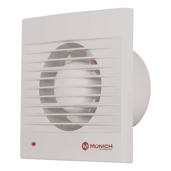 Extractor De Aire 4" Para Baño Cocina  Ventilación Silencioso EA-1060 Munich