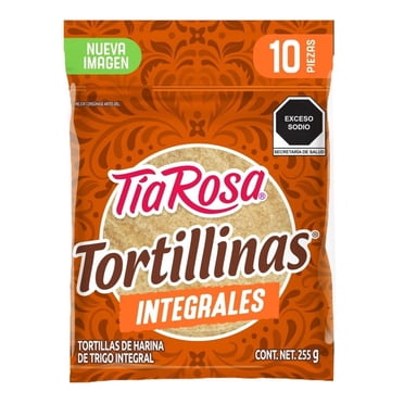 Tortillas de harina Tía Rosa Tortillinas integrales 255 g