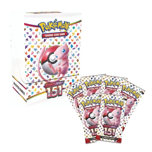 Juego de Cartas Coleccionables Pokémon TCG Scarlet & Violet 151: Booster Bundle 6 Pack en Inglés