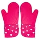 thumbnail image 1 of Juego de guantes de cocina Paris Hilton, resistentes al calor, para ollas, rosas, 1 of 6