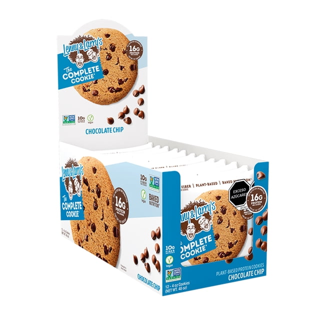 L&L Galleta con Chispas de Chocolate Lenny & Larry's LENNY AND LARRY'S THE COMPLETE COOKIE CHOCOLATE CHIP 113 GRS 16 GRS DE PROTEINA
