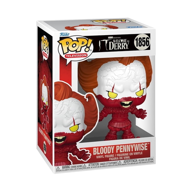 Figura de vinilo Funko Pop! TV Bienvenido a Derry Bloody Pennywise