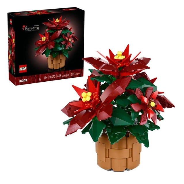 Set LEGO Botanicals Nochebuena 10370