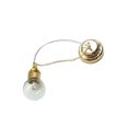 thumbnail image 4 of Vogacara Candelabro de pared para casa de juguete con interruptor de encendido/apagado, candelabro de Metal Retro, artesanías, regalos, luz LED de casas de muñecas Vogacara FN010880-01B, 4 of 6