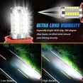 thumbnail image 2 of 4x H11 H9 H8 LED Headlight Kit High/Low Beam Fog Driving Bulbs 6500K Xenon White, 2 of 5