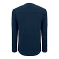 thumbnail image 2 of Playera George Talla G Cuello Redondo Manga Larga Lisa Azul Teal, 2 of 4