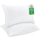 thumbnail image 1 of Gogreen Paquete de 2 Almohadas para Cama, Tamaño Estándar para Quienes Duermen de Lado O Boca Arriba, Relleno de Microfibra Suave y Extra Firme, 50cm x 66cm, 1 of 10