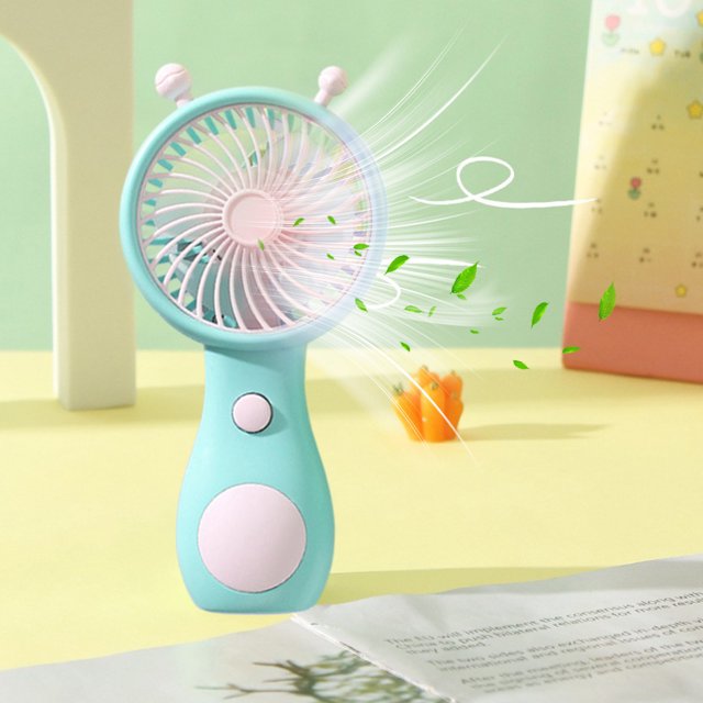 Ventilador, mini ventilador de mano portátil pequeño ventilador de mano ...