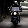 thumbnail image 4 of CATIEBYE Parabrisas Negro Para Motocicleta De Material Duradero Compatible Con Múltiples Modelos, 4 of 8