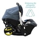 thumbnail image 4 of Carriola Para Bebé Starkids Polux Convertible Con Pañalera Gris Estrellas, 4 of 5