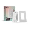 thumbnail image 1 of Interruptor inteligente LIFX de 2 botones para pared, Wi-Fi táctil, 120 V, 1 of 8