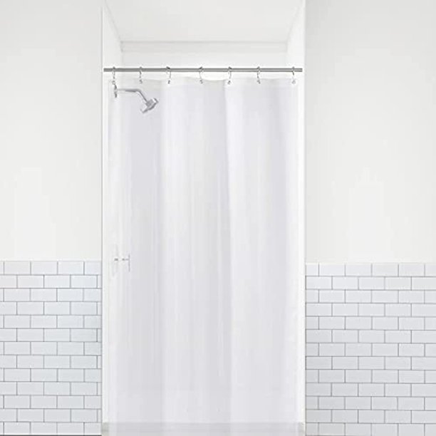 Forro para Cortina de Ducha Liba PEVA 8G 36'x72' Esmerilado Resistente Impermeable Antimoho