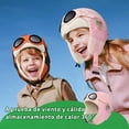 thumbnail image 4 of Gorro de Niños para Otoño e Invierno, Gorro de Lei Feng para Niños y Niñas con Protección para Orejas y Resistencia al Viento al Aire Libre, Bufanda Acolchada para Bebés contra el Frío, 4 of 5