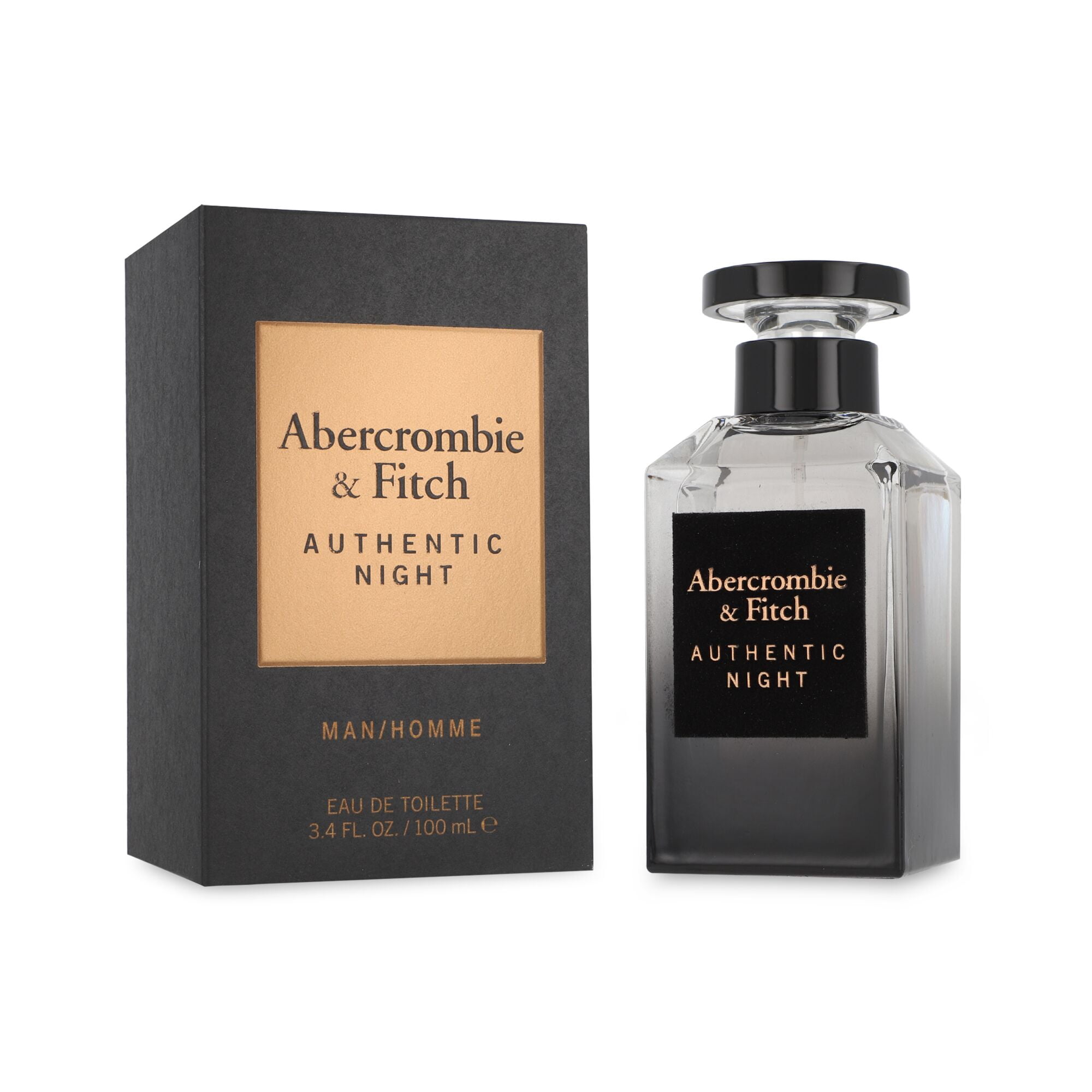 Abercrombie & Fitch Authentic Night Men 100Ml Edt Spray Abercrombie & Fitch Abercrombie and Fitch Espray EDT 3.4 oz