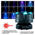 thumbnail image 1 of Cabeza Luz Led Figuras + Laser Estrobo Rgb Anca Luz Dmx, 1 of 5