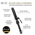 thumbnail image 3 of Plancha para Cabello Stylecraft Black Gold Rizador 1.5", 3 of 7