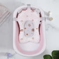 thumbnail image 3 of Asiento de baño portátil antideslizante de 52 x 36 cm para bebé. blanco, 3 of 8
