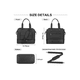 thumbnail image 3 of Maletas Bolsa De Gym Bolsillo Separado Para Viaje Xtellar negro, 3 of 4