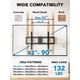 thumbnail image 2 of Soporte de pared para TV Pipishell certificado por UL para televisores de 42 a 90 pulgadas de hasta 60 kg, 2 of 7