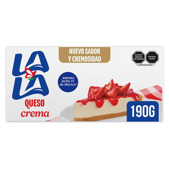 Queso Crema Lala Barra 190 g