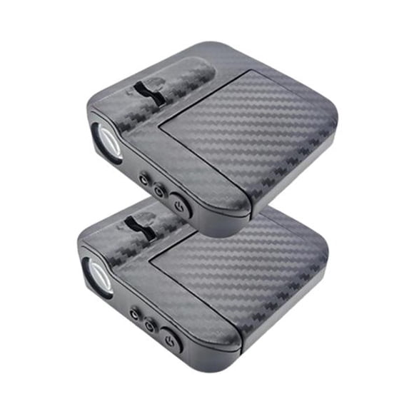 Juego de 2 focos LED recargables para puerta de coche