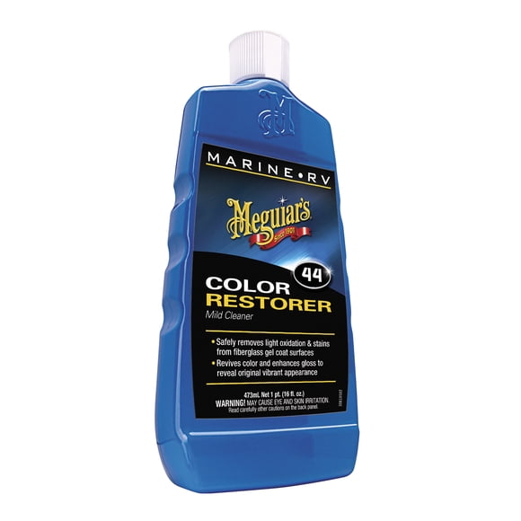 Meguiar's, Marine/RV Limpiador Profesional, Remolino de Luz y Removedor de Oxidación para Barcos y Vehículos Recreativos, M4416, 16oz.