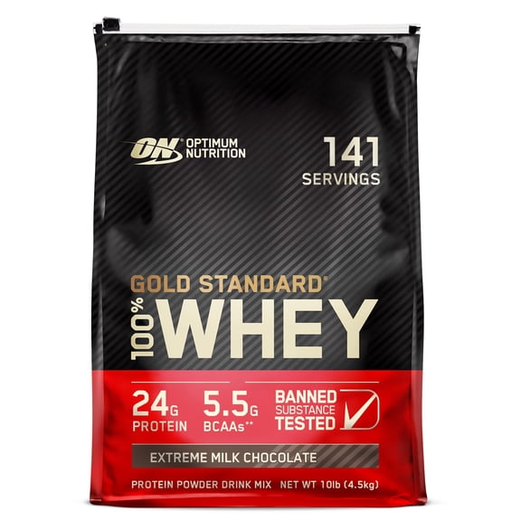 Optimum Nutrition ON Proteína Gold Standard 100% Whey 10lbs Extreme Milk Chocolate